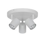 D'Lite Luce da soffitto Trop Metallo Bianca | Adatto per 3x GU10 