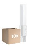Confezione Multipack 10x Philips CorePro PL-S LED 3.5W - 830 Luce Calda -  | 2-Pin - Sostitutiva 7W