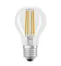 Ledvance Classic LED E27 Pera Filamento Chiara 4.2W 470lm - 927 Bianco Molto Caldo | Miglior resa cromatica - Dimmerabile - Sostitua 40W