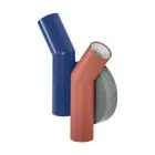 Ledvance Decor Straw Parete Acciaio Multicolore | Adatto per 2X E27