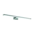 Eglo Luce Da Parete Pandella 1 Aluminium Cromo Argento Illuminazione del bagno 11W 1350lm - 840 Bianco Freddo | IP44 