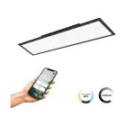Eglo Luce da soffitto Salobrena-Z Aluminium Nero 33.5W 4150lm - 827-865 Regolabile Bianca | IP20 - Dimmerabile 